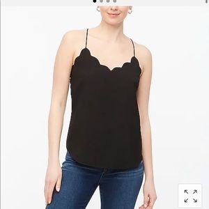 J Crew Black Tank